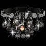 G9 Round Black Smoked Beads Ceiling Lamp by vidaXL, Lamps - Ref: Foro24-281581, Price: 46,77 €, Discount: %