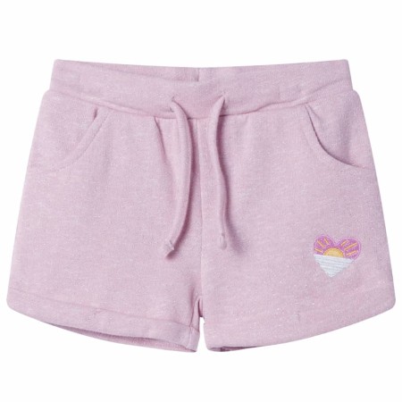 Kindershorts mit Kordelzug in Flieder-Mischfarbe 128 von , Kinderhosen - Ref: Foro24-10972, Preis: 10,61 €, Rabatt: %
