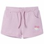Kindershorts mit Kordelzug in Flieder-Mischfarbe 128 von , Kinderhosen - Ref: Foro24-10972, Preis: 10,61 €, Rabatt: %
