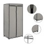 Grauer Kleiderschrank 75x50x160 cm von vidaXL, Kleiderschränke - Ref: Foro24-282440, Preis: 31,96 €, Rabatt: %