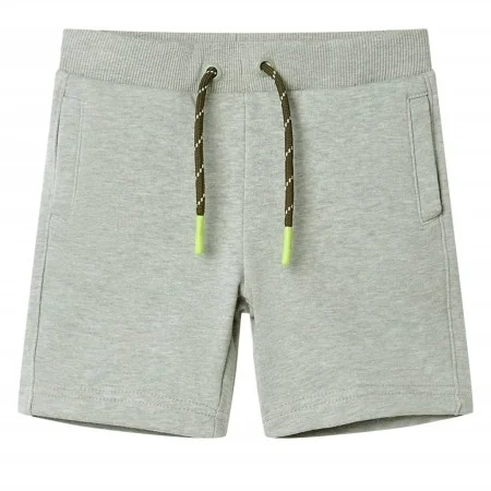 Light khaki melange children's shorts with drawstring size 104 by , kids pants - Ref: Foro24-11700, Price: 9,29 €, Discount: %