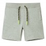Pantalones cortos infantiles con cordón caqui claro mélange 104 de , Pantalones de niños - Ref: Foro24-11700, Precio: 9,39 €,...