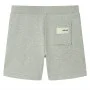 Light khaki melange children's shorts with drawstring size 128 by , kids pants - Ref: Foro24-11702, Price: 9,29 €, Discount: %