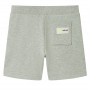 Pantalones cortos infantiles con cordón caqui claro mélange 128 de , Pantalones de niños - Ref: Foro24-11702, Precio: 9,39 €,...