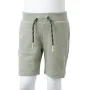Light khaki melange children's shorts with drawstring size 128 by , kids pants - Ref: Foro24-11702, Price: 9,29 €, Discount: %