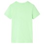 Neongrünes Kinder-T-Shirt 128 von , Kinder-T-Shirts - Ref: Foro24-12317, Preis: 8,20 €, Rabatt: %