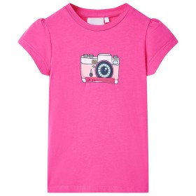 Dunkelrosa Kinder-T-Shirt 140 von , Kinder-T-Shirts - Ref: Foro24-10468, Preis: 8,54 €, Rabatt: %