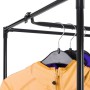 Grauer Kleiderschrank 75x50x160 cm von vidaXL, Kleiderschränke - Ref: Foro24-282440, Preis: 31,96 €, Rabatt: %