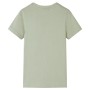 Helles Khaki Kurzarm-T-Shirt für Kinder 128 von , Kinder-T-Shirts - Ref: Foro24-12007, Preis: 8,20 €, Rabatt: %