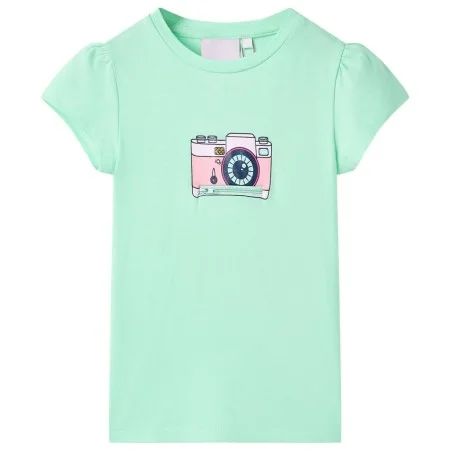Bright green children's t-shirt size 104 by , Kids T-shirts - Ref: Foro24-10475, Price: 8,45 €, Discount: %