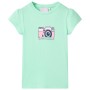 Hellgrünes Kinder-T-Shirt 104 von , Kinder-T-Shirts - Ref: Foro24-10475, Preis: 8,54 €, Rabatt: %