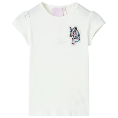 Camiseta infantil color crudo 116 de , Camisetas para niños - Ref: Foro24-10786, Precio: 8,52 €, Descuento: %