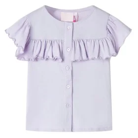 Kinder-T-Shirt in lila, Größe 128 von , Kinder-T-Shirts - Ref: Foro24-11522, Preis: 7,99 €, Rabatt: %