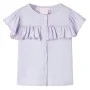 Camiseta infantil color lila 128 de , Camisetas para niños - Ref: Foro24-11522, Precio: 7,99 €, Descuento: %