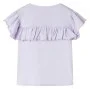 Camiseta infantil color lila 128 de , Camisetas para niños - Ref: Foro24-11522, Precio: 7,99 €, Descuento: %