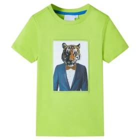 Camiseta de manga corta infantil color lima 92 de , Camisetas para niños - Ref: Foro24-11934, Precio: 8,32 €, Descuento: %