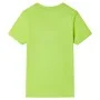 Short-sleeved lime green children's t-shirt size 92 by , Kids T-shirts - Ref: Foro24-11934, Price: 8,32 €, Discount: %