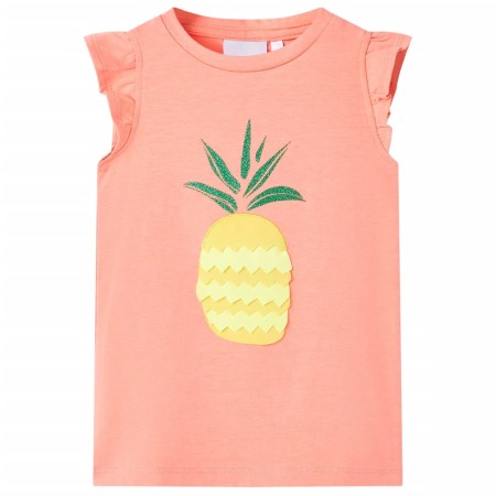 Neon Coral Kinder T-Shirt 104 von , Kinder-T-Shirts - Ref: Foro24-11285, Preis: 8,81 €, Rabatt: %