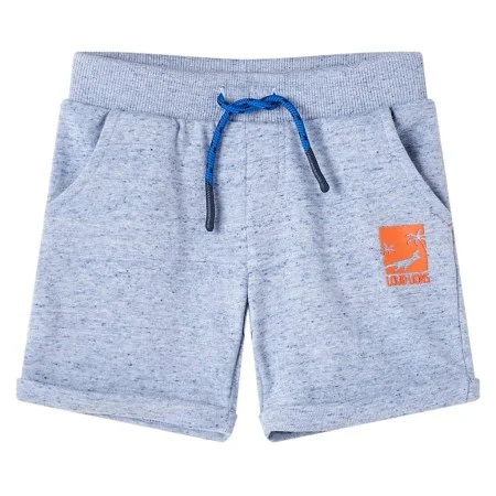 Kindershorts mit Kordelzug blau melange 92 von , Kinderhosen - Ref: Foro24-12194, Preis: 9,29 €, Rabatt: %