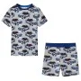 Pijama infantil de manga corta gris 92 de , Pijamas de niños - Ref: Foro24-12514, Precio: 10,64 €, Descuento: %