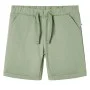Light khaki children's shorts with drawstring 92 by , kids pants - Ref: Foro24-12604, Price: 9,04 €, Discount: %