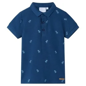 Dunkelblaues Kinder-Poloshirt 104 von , Kinder-T-Shirts - Ref: Foro24-11955, Preis: 10,60 €, Rabatt: %