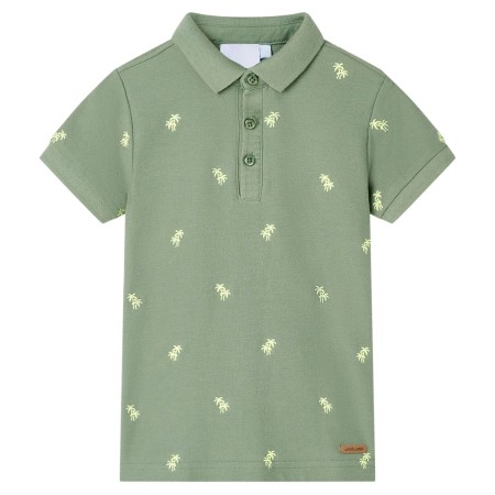 Khaki Kinder-Poloshirt 104 von , Kinder-T-Shirts - Ref: Foro24-11960, Preis: 10,70 €, Rabatt: %