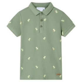 Khaki Kinder-Poloshirt 128 von , Kinder-T-Shirts - Ref: Foro24-11962, Preis: 10,70 €, Rabatt: %