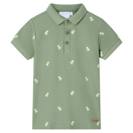 Khaki Kinder-Poloshirt 128 von , Kinder-T-Shirts - Ref: Foro24-11962, Preis: 10,70 €, Rabatt: %