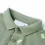 Khaki children's polo shirt size 128 by , Kids T-shirts - Ref: Foro24-11962, Price: 10,60 €, Discount: %