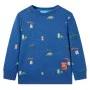 Dunkelblaues Kinder-Sweatshirt meliert 128 von , Kinder-T-Shirts - Ref: Foro24-12252, Preis: 11,29 €, Rabatt: %
