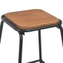Küchenhocker 2 Stück aus massivem Kiefernholz und schwarzem Stahl von vidaXL, Küchenhocker - Ref: Foro24-280076, Preis: 96,80...