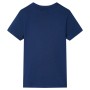 Camiseta infantil de manga corta azul oscuro 116 de , Camisetas para niños - Ref: Foro24-11941, Precio: 8,41 €, Descuento: %
