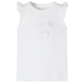 Kinder-T-Shirt mit weißen Rüschenärmeln Größe 116. von , Kinder-T-Shirts - Ref: Foro24-10496, Preis: 8,28 €, Rabatt: %