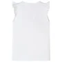 Camiseta infantil con mangas de volantes blanco 116 by , Kids T-shirts - Ref: Foro24-10496, Price: 8,19 €, Discount: %