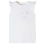 Kinder-T-Shirt mit Rüschenärmeln weiß 92 von , Kinder-T-Shirts - Ref: Foro24-10494, Preis: 8,28 €, Rabatt: %