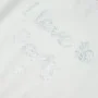 Camiseta infantil con mangas de volantes blanco 92 de , Camisetas para niños - Ref: Foro24-10494, Precio: 8,19 €, Descuento: %