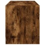 Mueble de TV con puertas de vidrio roble ahumado 68x37x42 cm de , Muebles TV - Ref: Foro24-836361, Precio: 38,37 €, Descuento: %