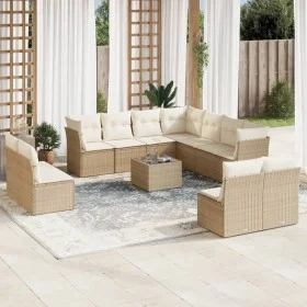 12-piece garden sofa set and brown synthetic rattan cushions by , Garden sets - Ref: Foro24-3217828, Price: 772,52 €, Discoun...