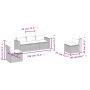Garden sofa set with cushions 5 pieces beige synthetic rattan by , Modular outdoor sofas - Ref: Foro24-3251126, Price: 335,97...