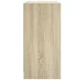 Beistellschrank mit Glastüren Sonoma-Eiche 68x37x75,5 cm von , Sideboards - Ref: Foro24-836380, Preis: 75,29 €, Rabatt: %