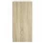 Beistellschrank mit Glastüren Sonoma-Eiche 68x37x75,5 cm von , Sideboards - Ref: Foro24-836380, Preis: 76,24 €, Rabatt: %