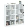 Estantería con puertas madera de ingeniería negro 136x37x142 cm de , Librerías y estanterías - Ref: Foro24-3206517, Precio: 2...