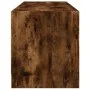 TV cabinet with smoked oak glass doors 102x37x42 cm by , TV Furniture - Ref: Foro24-836375, Price: 63,17 €, Discount: %