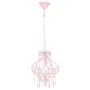 Round Pink Beaded Ceiling Lamp E14 by vidaXL, Lamps - Ref: Foro24-281595, Price: 41,56 €, Discount: %