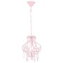 Runde rosa Perlen-Deckenleuchte E14 von vidaXL, Lampen - Ref: Foro24-281595, Preis: 37,75 €, Rabatt: %