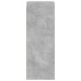 Betongrauer Wandschrank mit Glastüren, 35 x 37 x 100 cm von , Schließfächer und Lagerschränke - Ref: Foro24-836486, Preis: 73...