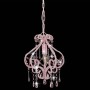 Runde rosa Perlen-Deckenleuchte E14 von vidaXL, Lampen - Ref: Foro24-281595, Preis: 37,75 €, Rabatt: %