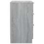 Mesitas de noche 2 unidades color gris Sonoma 40x36x65 cm de vidaXL, Mesitas de noche - Ref: Foro24-817054, Precio: 88,15 €, ...