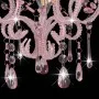 Round Pink Beaded Ceiling Lamp E14 by vidaXL, Lamps - Ref: Foro24-281595, Price: 41,56 €, Discount: %